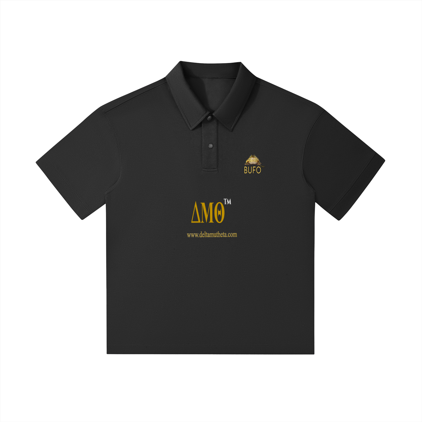 Drop Shoulder Short-Sleeve Polo