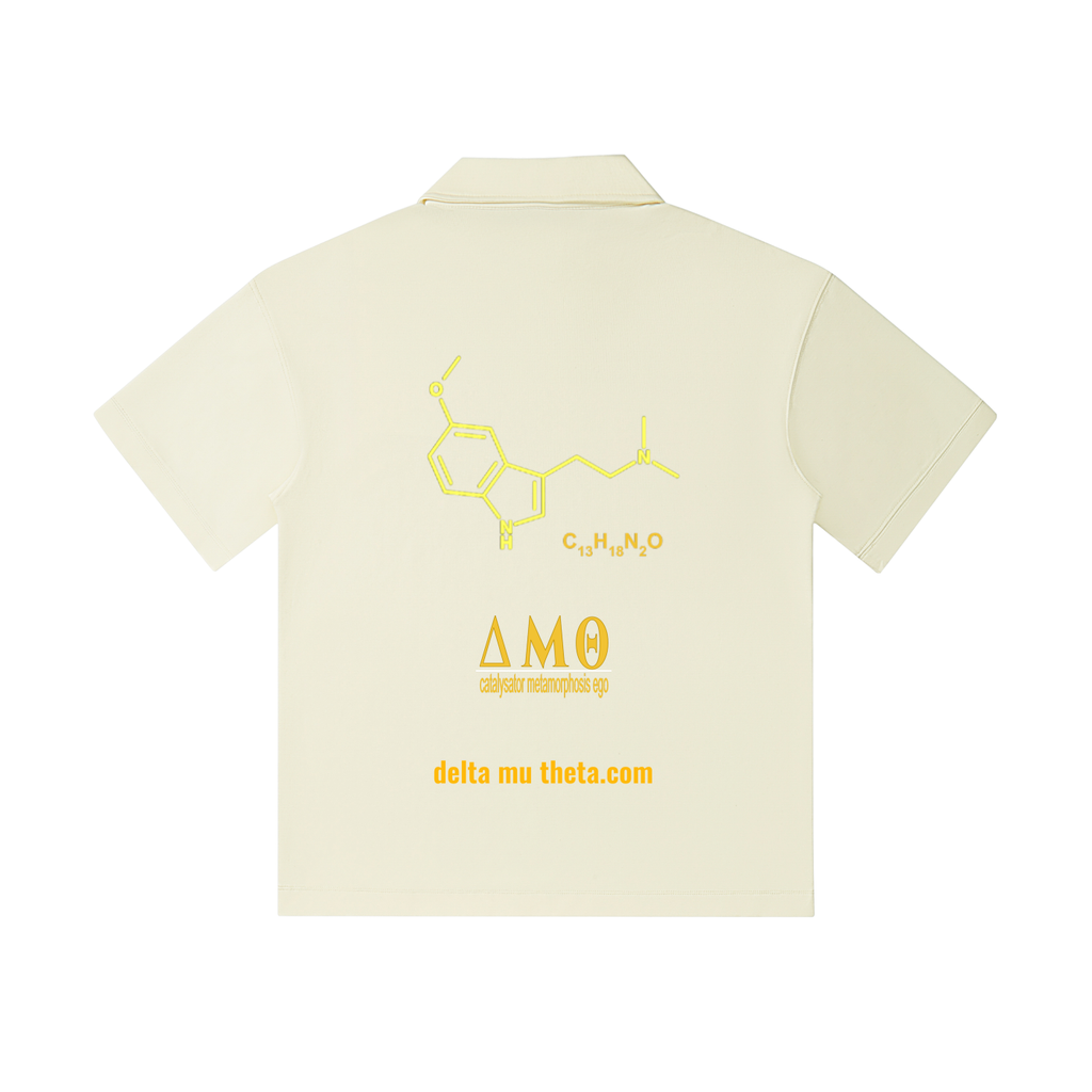 00 // BUFO'S CLOSET_02 // 5-MEO-DMT ARSENAL_March 2026_(PL0005)_Drop Shoulder Short-Sleeve Polo