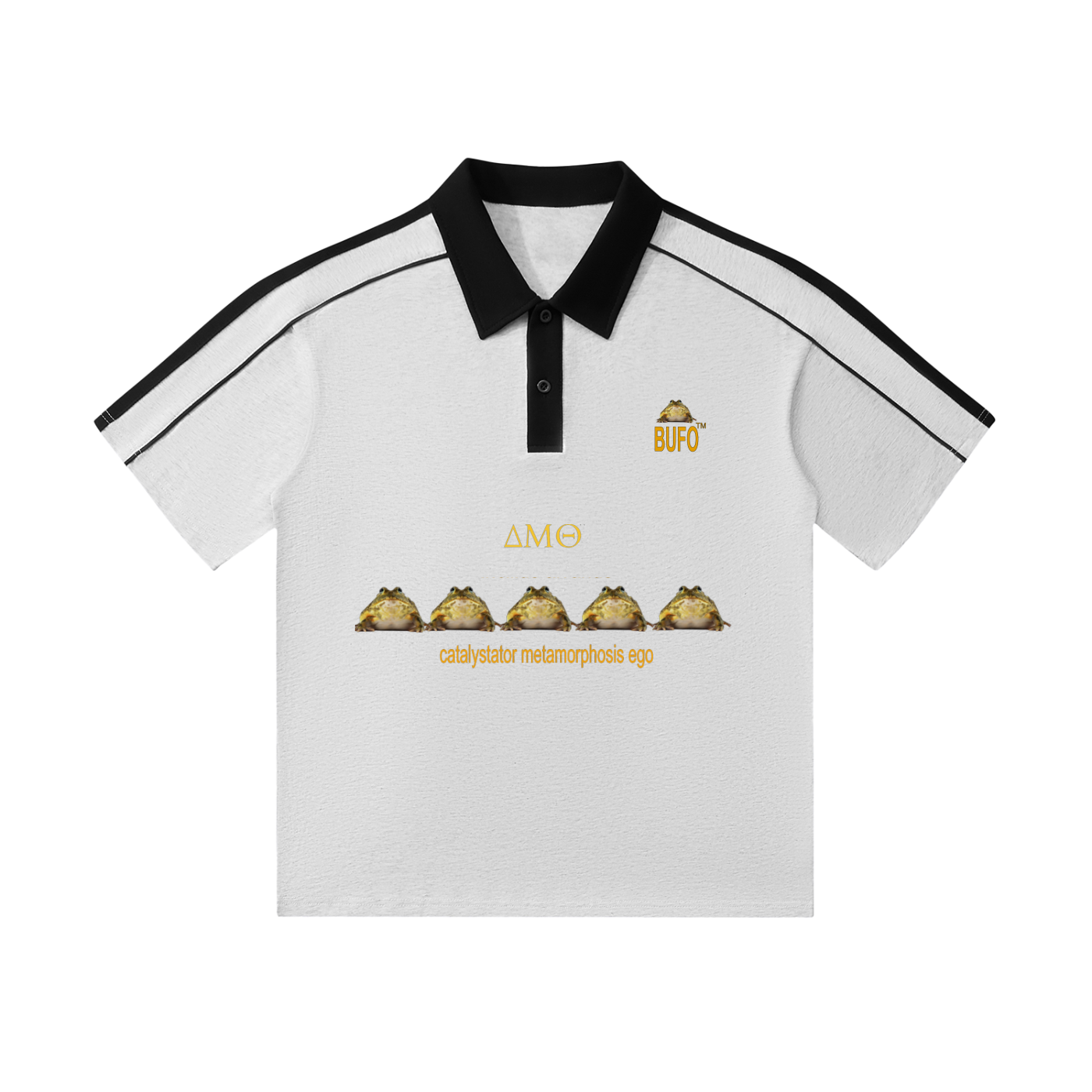 02 // 5-MEO-DMT ARSENAL // MARCH 2026 PETITION // CONTRAST COLLAR POLO [PL0004]