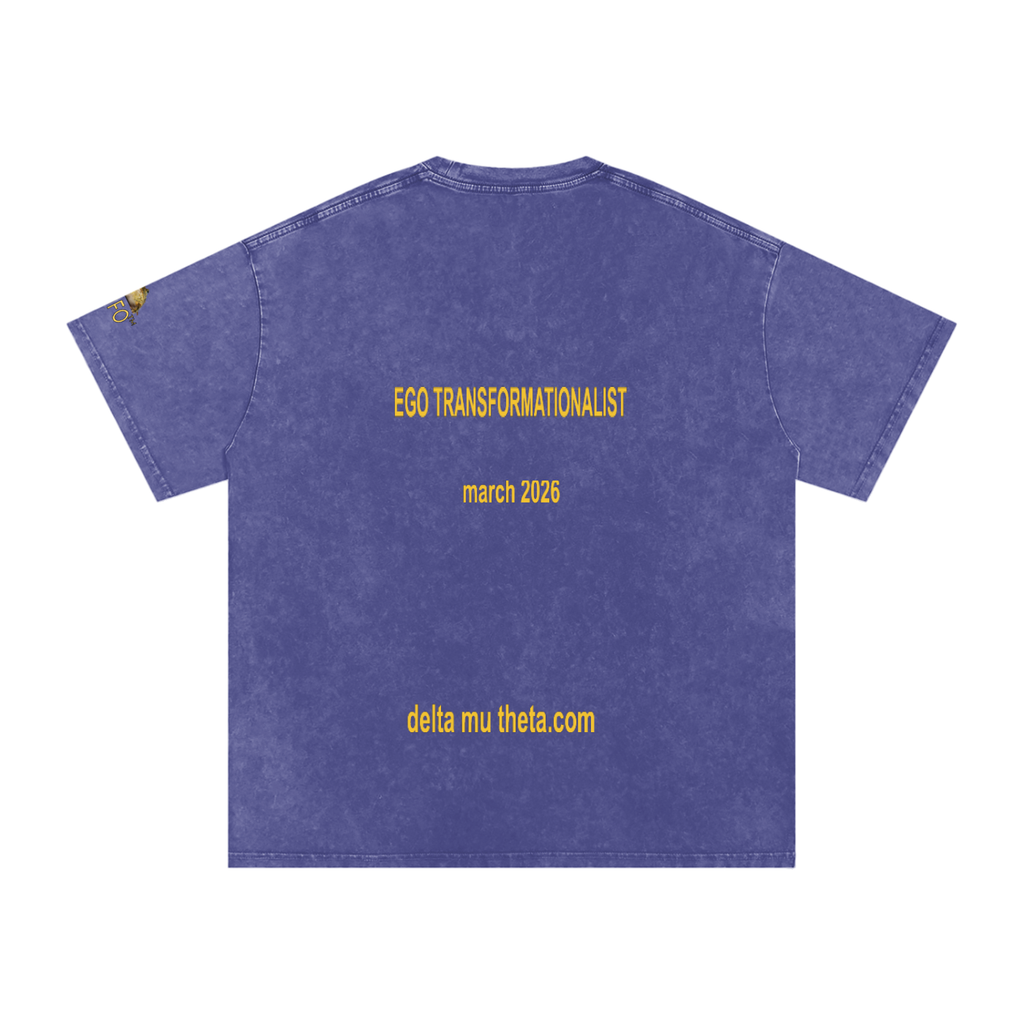 02// 5-MEO-DMT ARSENAL_R00037_Snow Washed Oversized Cotton T-Shirt