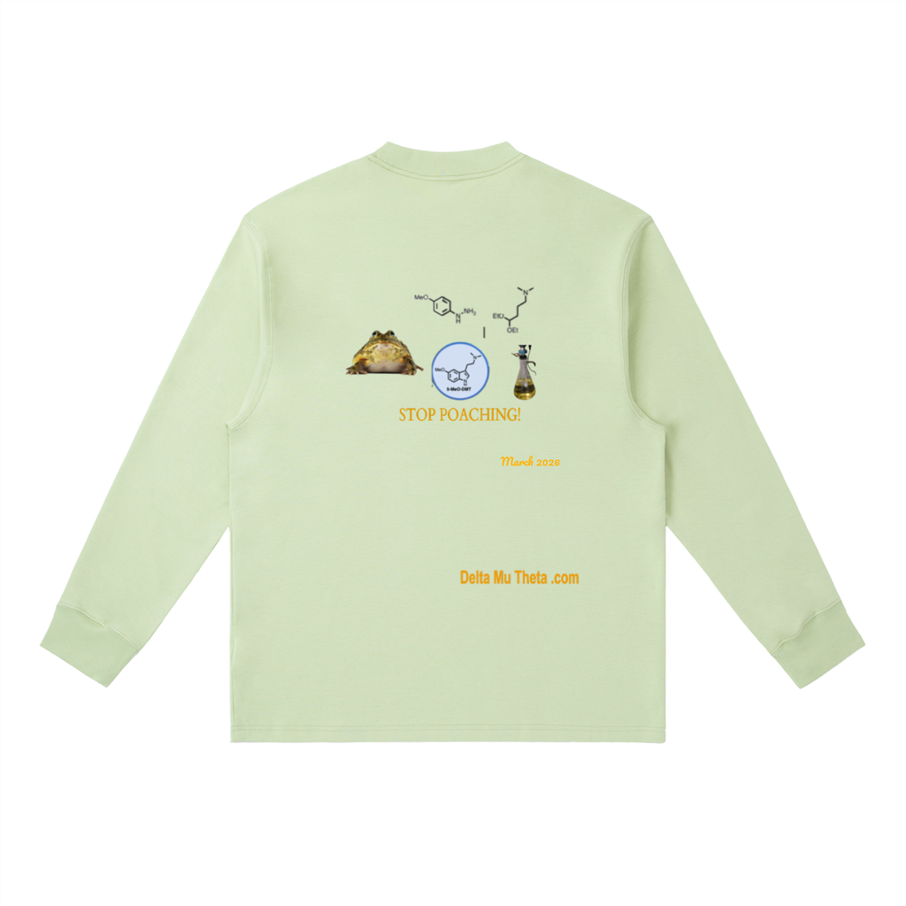 02 // 5-MEO-DMT ARSENAL // MARCH 2026 PETITION // [RT0061]_Essential Crewneck Long-Sleeve T-Shirt