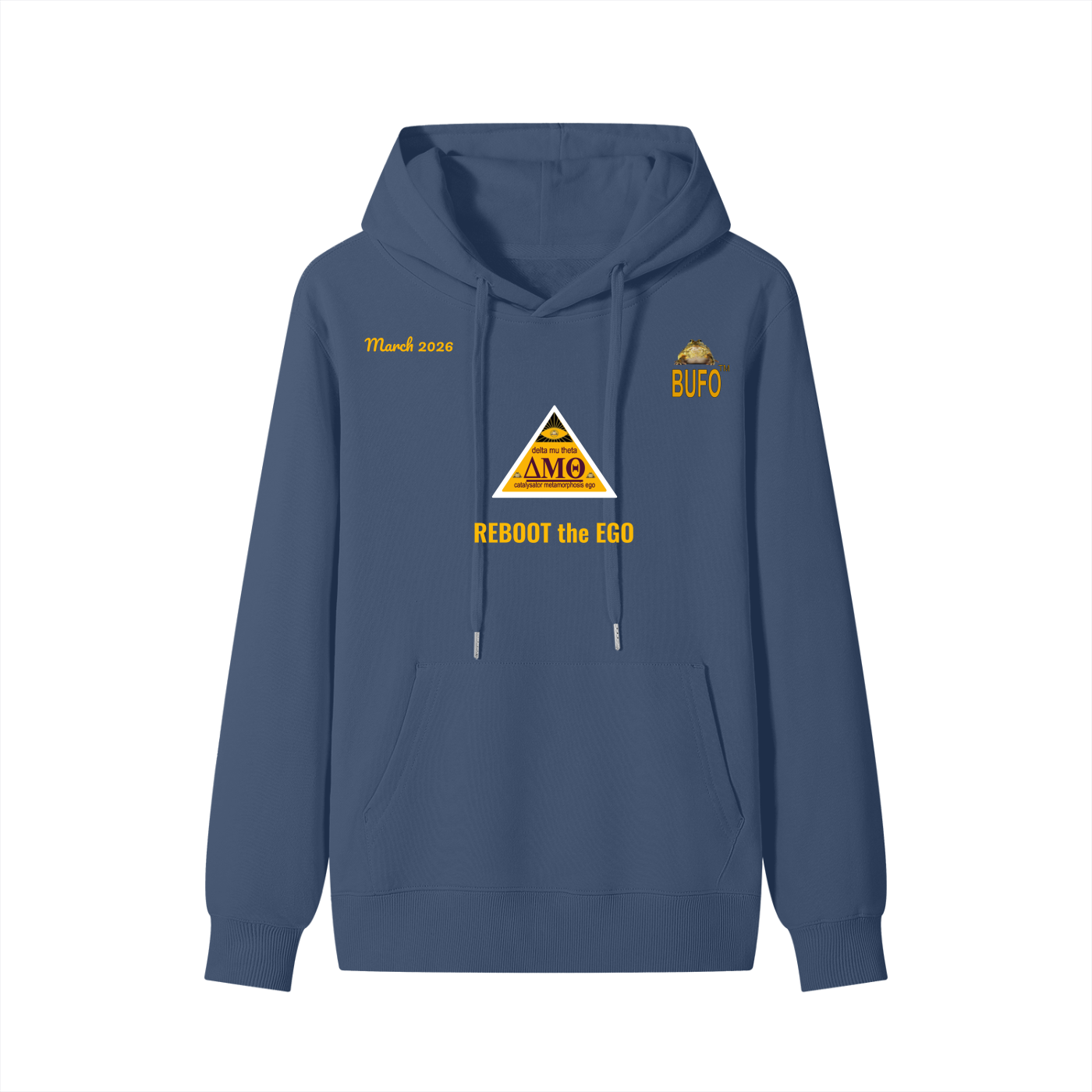 00 // BUFO'S CLOSET_02 // 5-MEO-DMT_March 2026_(RU0018)_Classic Unisex Cotton Hoodie