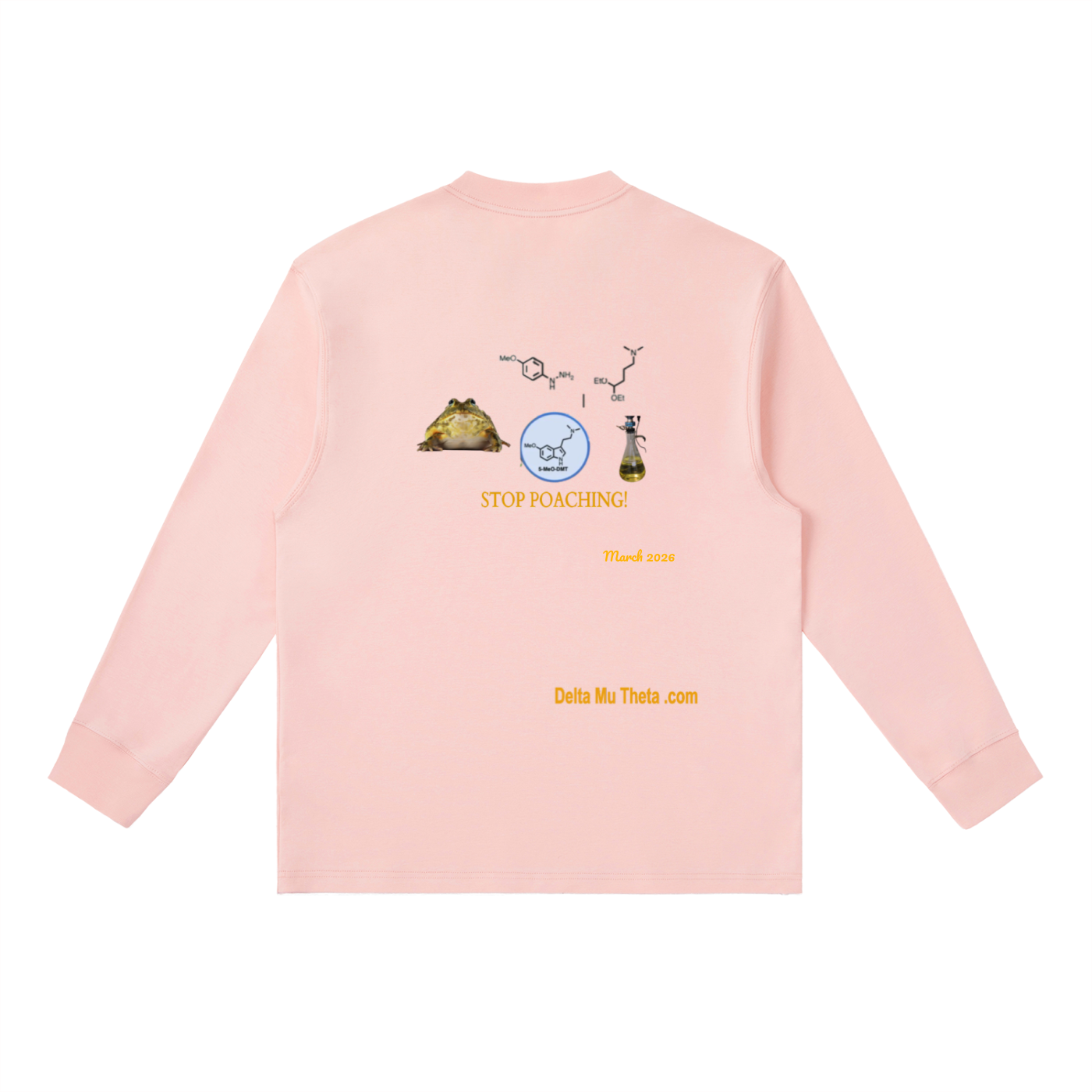 02 // 5-MEO-DMT ARSENAL // MARCH 2026 PETITION // [RT0061]_Essential Crewneck Long-Sleeve T-Shirt