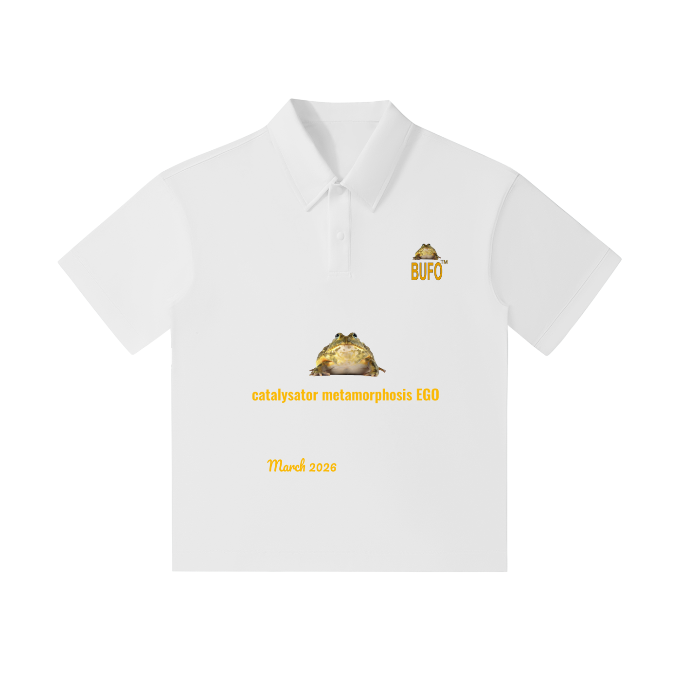 00 // BUFO'S CLOSET_02 // 5-MEO-DMT ARSENAL_March 2026_(PL0005)_Drop Shoulder Short-Sleeve Polo