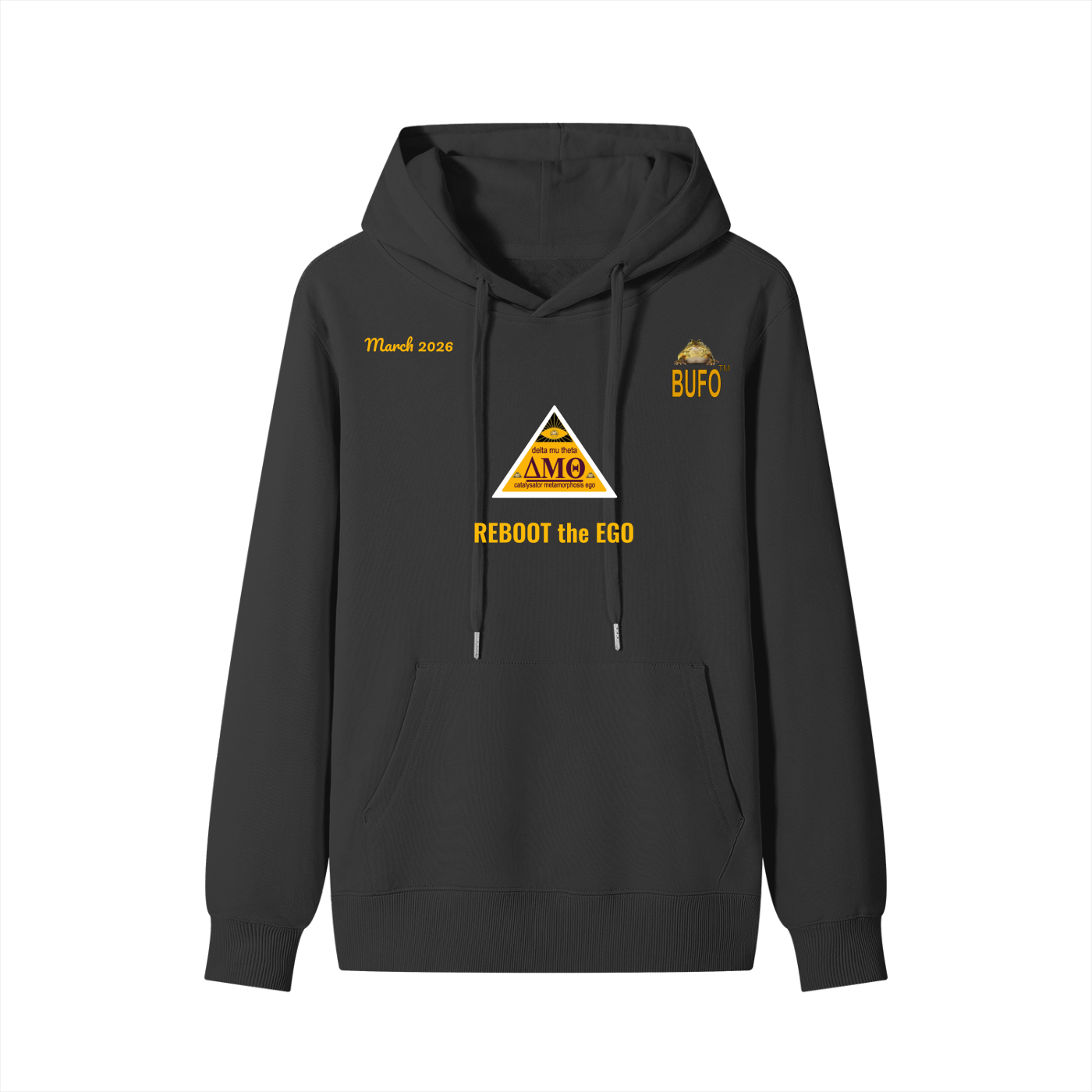 00 // BUFO'S CLOSET_02 // 5-MEO-DMT_March 2026_(RU0018)_Classic Unisex Cotton Hoodie