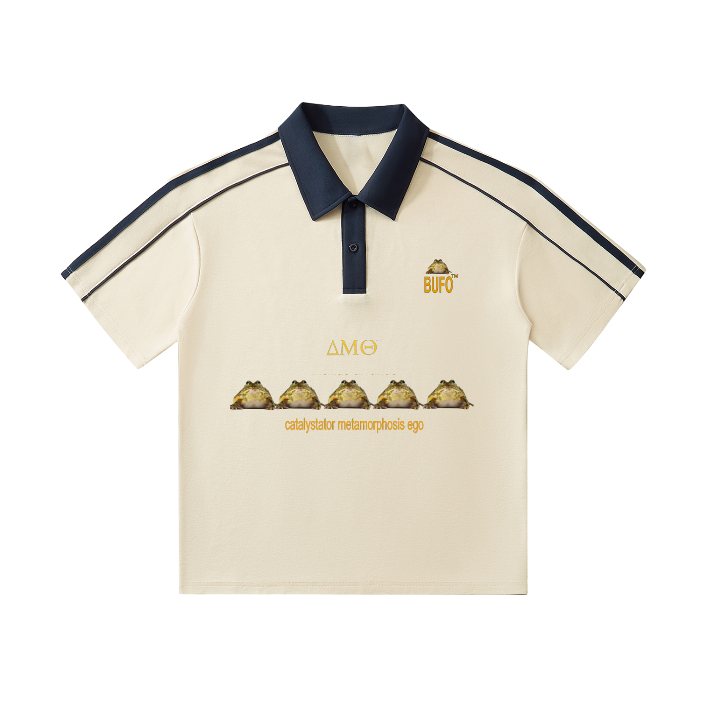 02 // 5-MEO-DMT ARSENAL // MARCH 2026 PETITION // CONTRAST COLLAR POLO [PL0004]