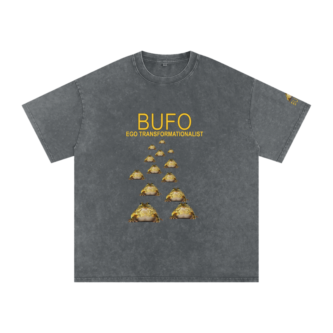 02// 5-MEO-DMT ARSENAL_R00037_Snow Washed Oversized Cotton T-Shirt