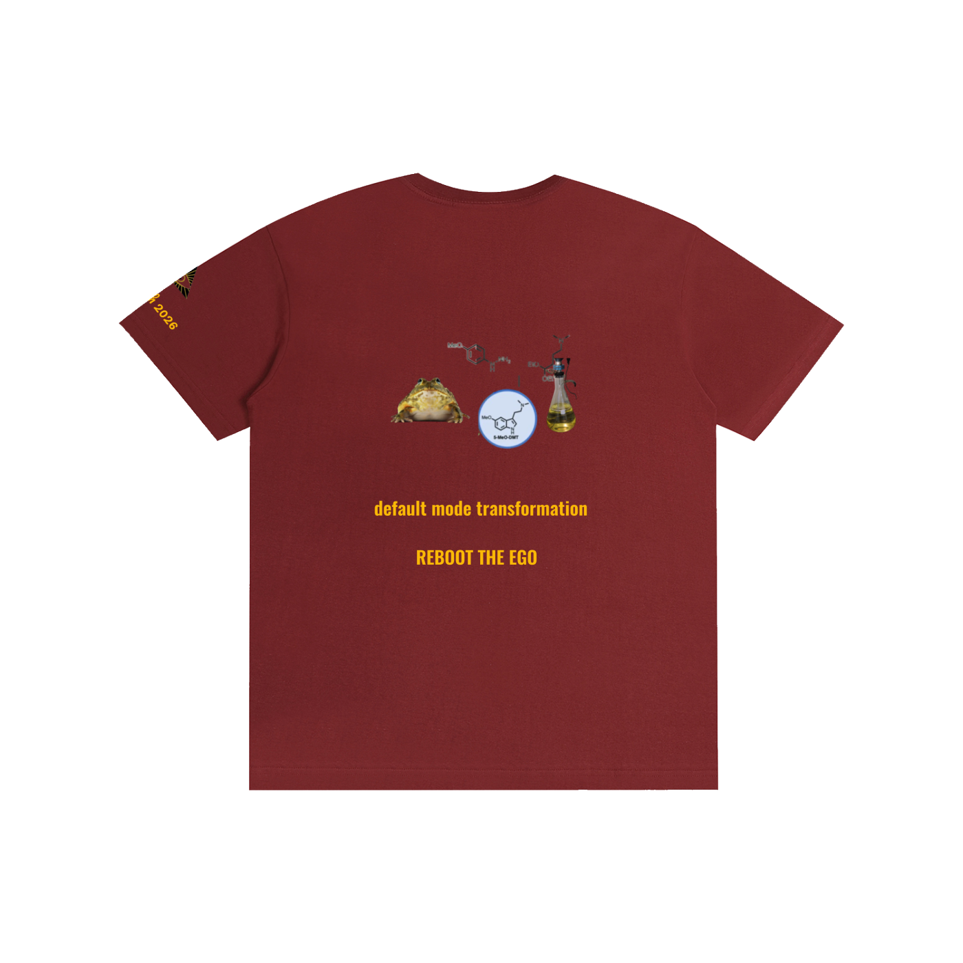 00 // BUFO'S CLOSET_02 // 5-MEO-DMT ARSENAL_March 2026_(RU0010)_Pure Cotton Unisex T-Shirt