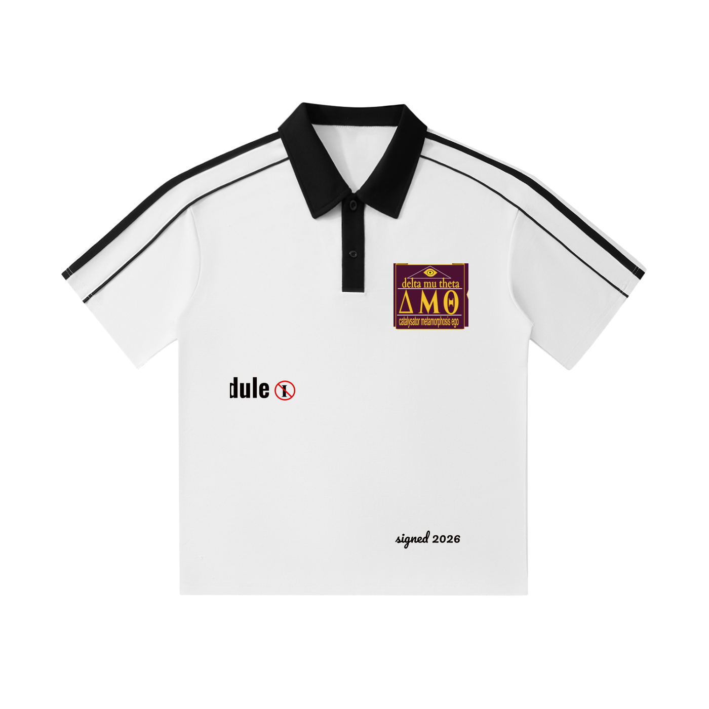 04: DMT PORTFOLIO TARGET_(PL0004) _Signed 2026_membership polo_Short Sleeve, Contrast Collzr. Polo Shirt
