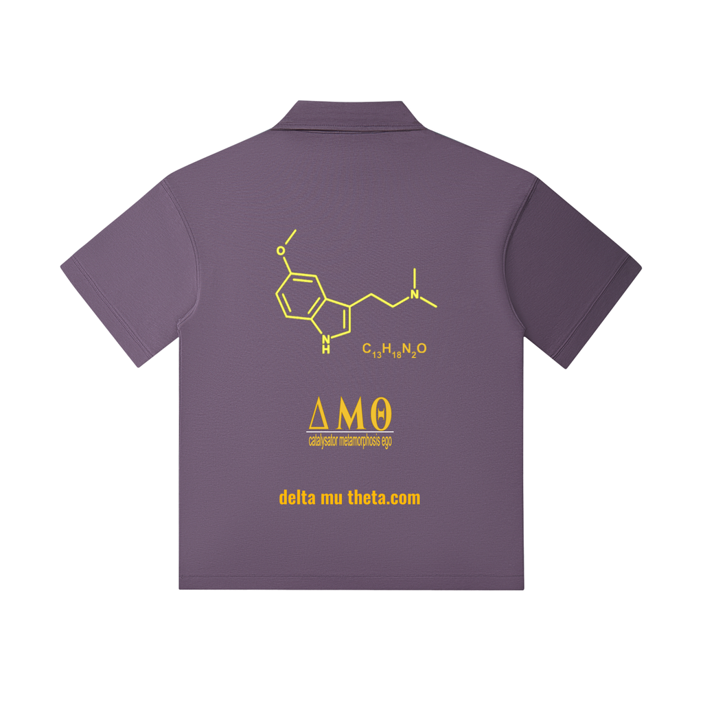 00 // BUFO'S CLOSET_02 // 5-MEO-DMT ARSENAL_March 2026_(PL0005)_Drop Shoulder Short-Sleeve Polo