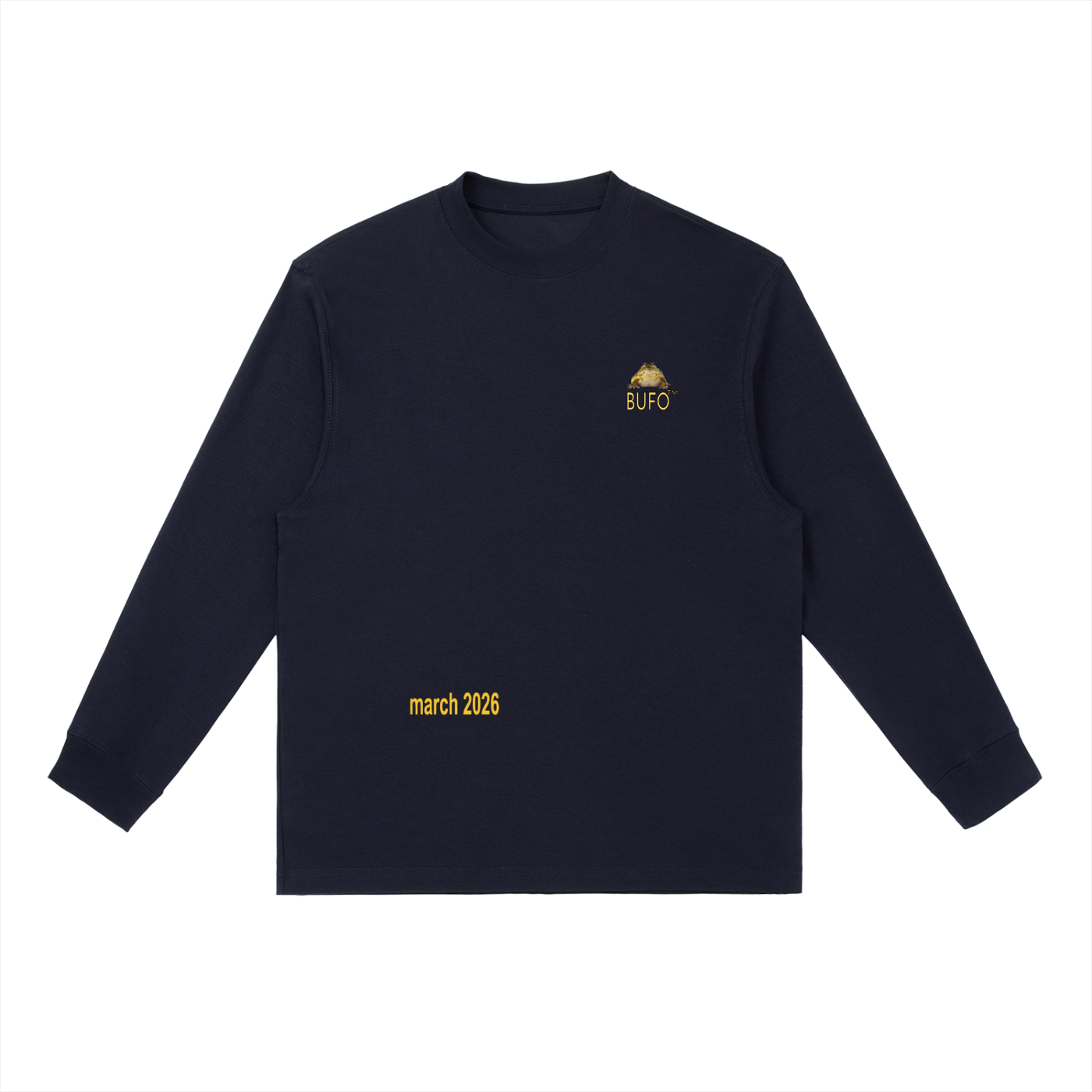 02// 5-MEO-DMT ARSENAL_RT0061_Essential Crewneck Long-Sleeve T-Shirt