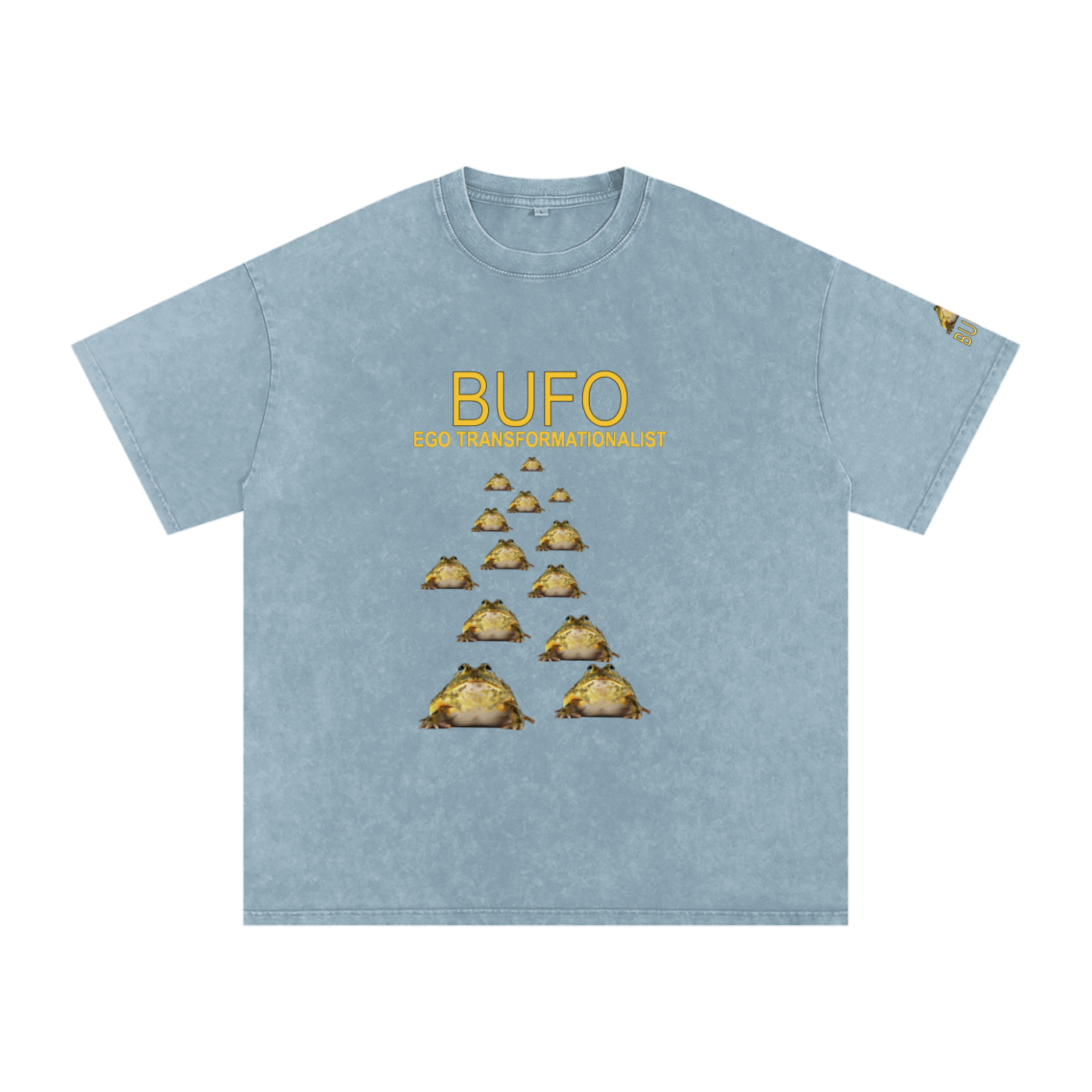 02// 5-MEO-DMT ARSENAL_R00037_Snow Washed Oversized Cotton T-Shirt