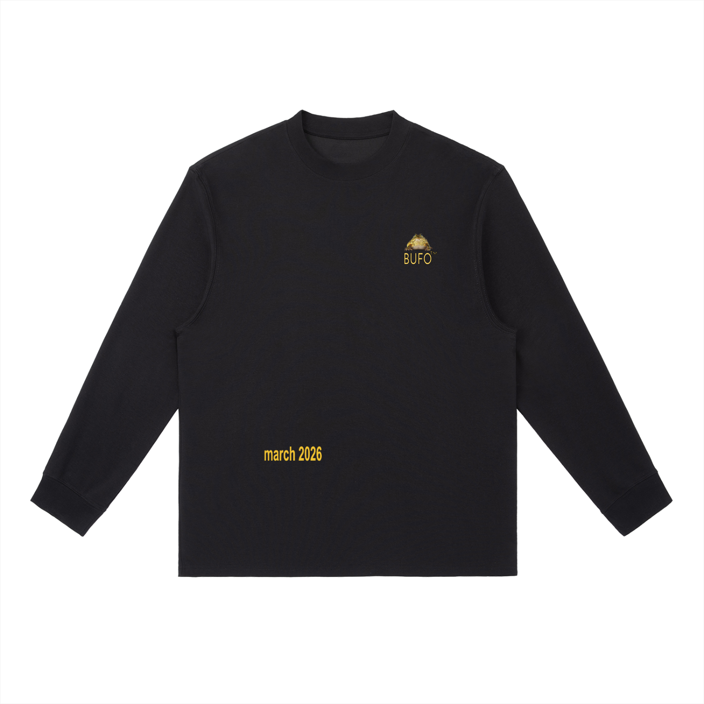 02// 5-MEO-DMT ARSENAL_RT0061_Essential Crewneck Long-Sleeve T-Shirt