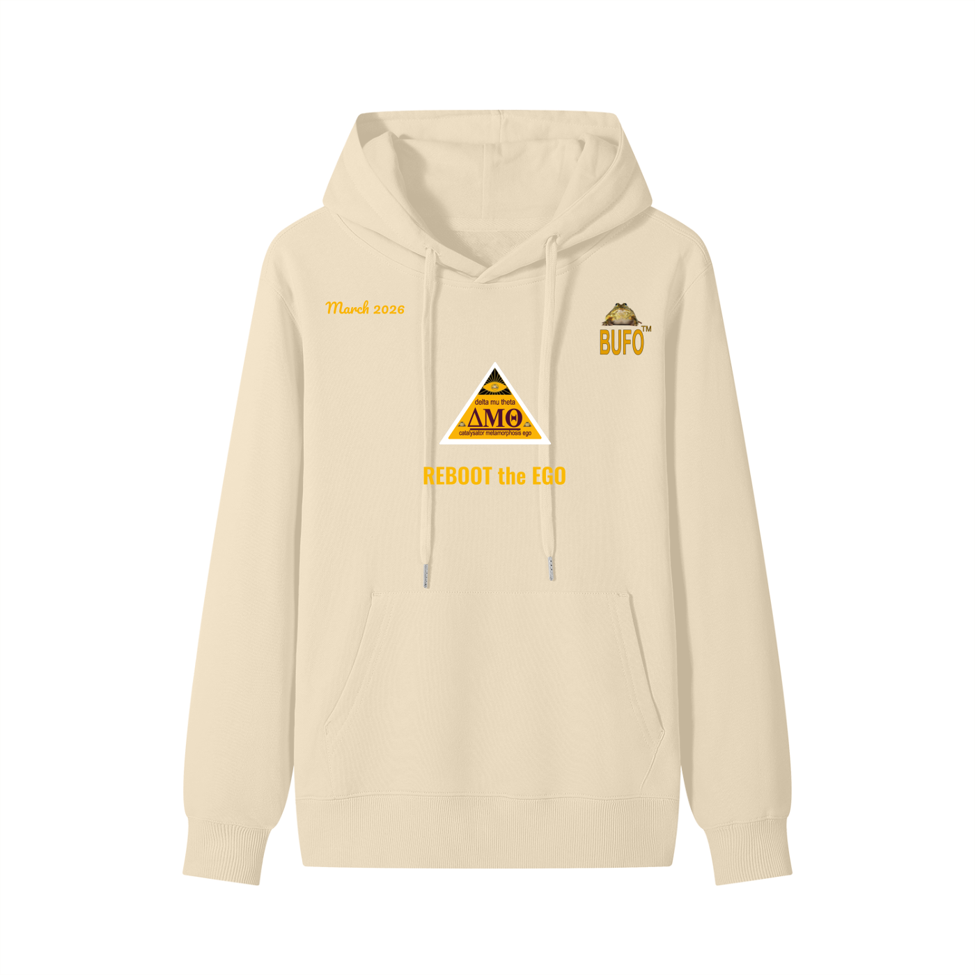 00 // BUFO'S CLOSET_02 // 5-MEO-DMT_March 2026_(RU0018)_Classic Unisex Cotton Hoodie