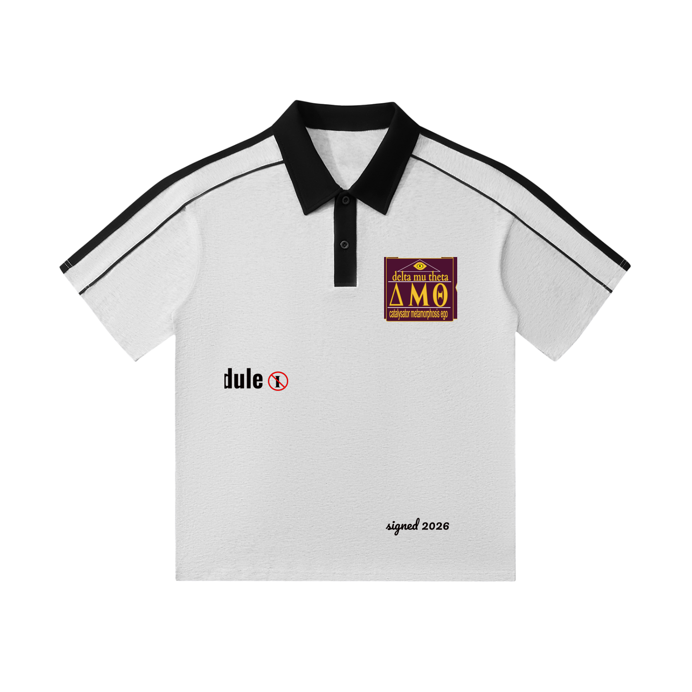 04: DMT PORTFOLIO TARGET_(PL0004) _Signed 2026_membership polo_Short Sleeve, Contrast Collzr. Polo Shirt