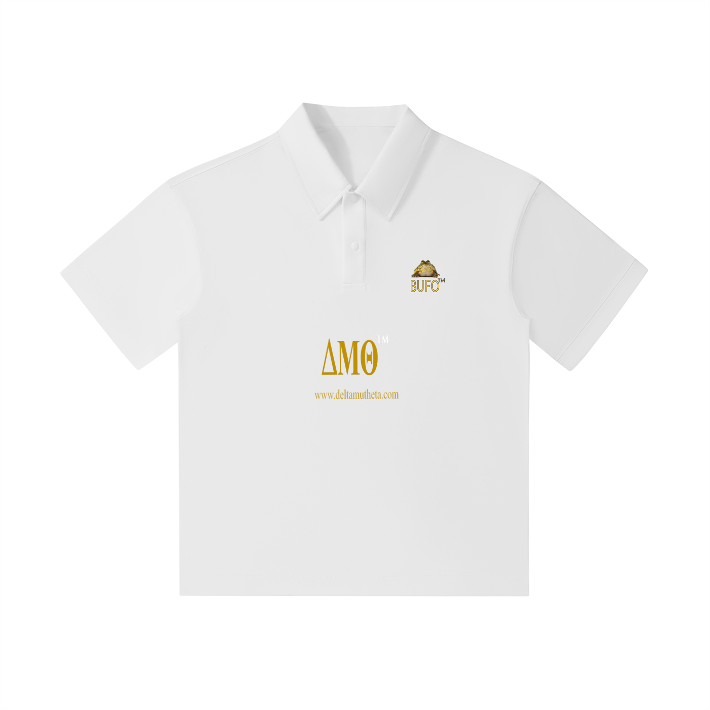01//Ibogaine Batch_PL005Drop Shoulder Short-Sleeve Polo